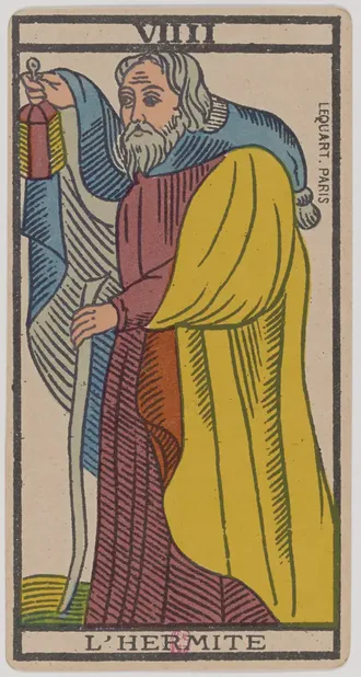 El Ermitaño · Tarot de Marsella